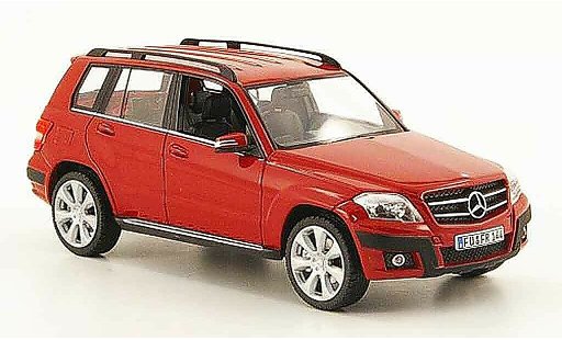 Mercedes Classe GLK Base 1/43 Schuco Offroad rood 2008 modelauto