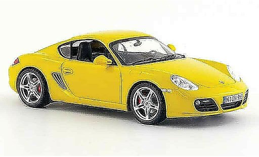 Porsche 718 S 1/43 Schuco geel 2008 modelauto