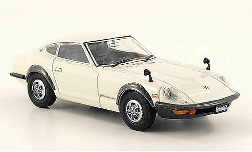 Nissan 240 ZG 1/43 Ebbro Fairlady wit 1971 modelauto