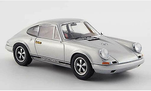 Porsche 911 R 1/43 Ebbro R grijs metallic 1967 modelauto