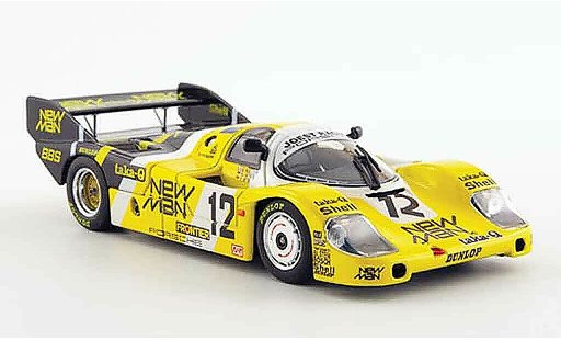 Porsche 956 1983 1/43 Ebbro No.12 Newman WEC Japan modelauto