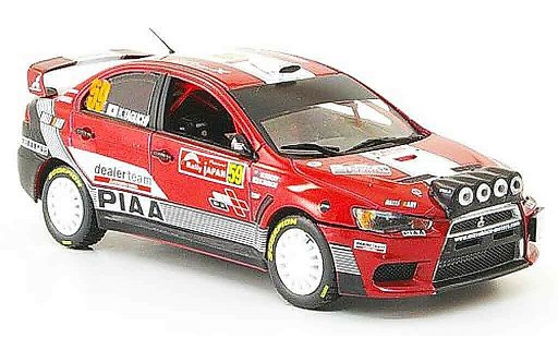 Mitsubishi Lancer Evolution X 1/43 Vitesse No.59 RalliArt Rally Japan 2008 modelauto