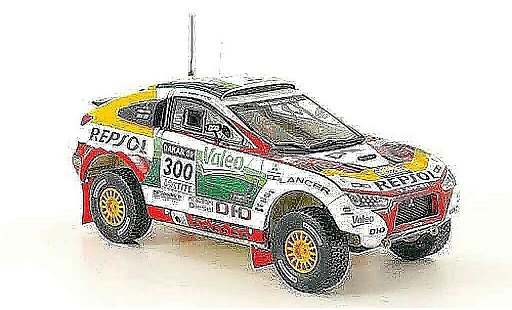 Mitsubishi Lancer Evolution X 1/43 Vitesse Racing No.300 Rally Dakar 2009 modelauto