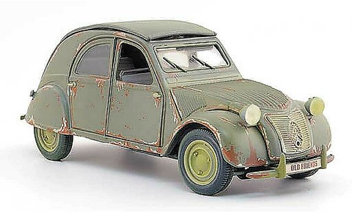 Citroen 2CV Berline 1/18 Maisto grijs rouille 1952 modelauto