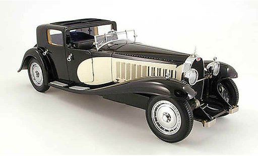 Bugatti Royale coupe de ville 1/18 Bauer beige zwart 1931 modelauto