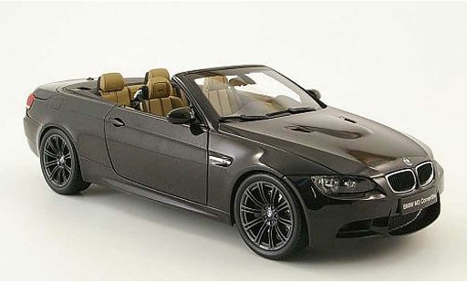 Bmw M3 Cabriolet 1/18 Welly E93 zwart modelauto