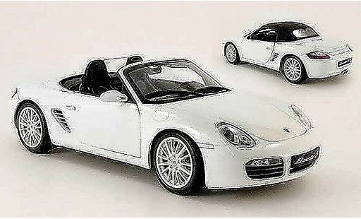 Porsche 718 S 1/18 Kyosho wit modelauto
