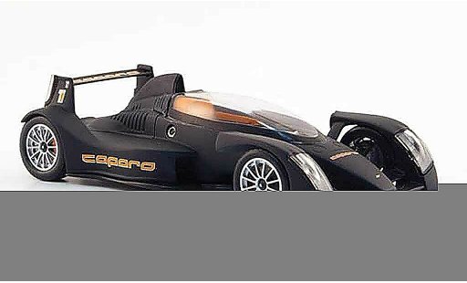Caparo T1 barquette 1/43 Spark matzwart 2008 modelauto