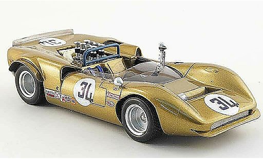 Lola T70 1968 1/43 Spark No.34 G.Folmer Laguna Seca modelauto