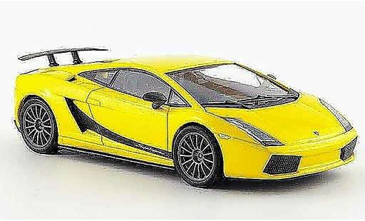 Lamborghini Gallardo Superleggera 1/43 Kyosho geel modelauto