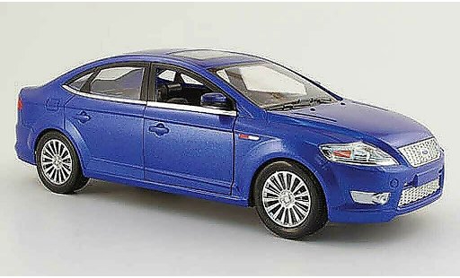 Ford Mondeo Berline 1/18 Powco blauw 2006 modelauto