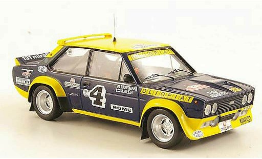 Fiat 131 Abarth 1/43 Trofeu No.4 OlioRally Monte Carlo 1977 modelauto