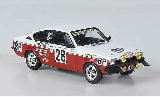 Opel Kadett C GT/E 1/43 Trofeu No.28 BP H.Greder/Celigny Rally Monte Carlo 1977 modelauto