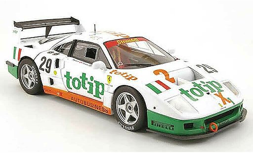 Ferrari F40 LM 1/18 Hot Wheels competizione no.29 totip 24h le mans 1994 modelauto