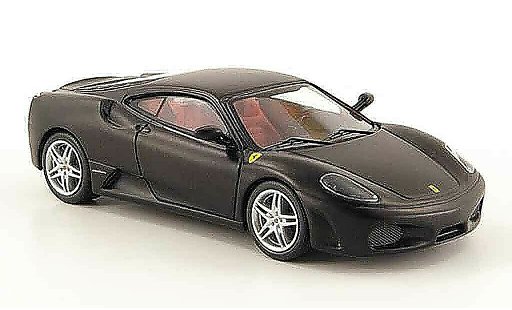 Ferrari F430 Coupe 1/43 Hot Wheels Elite mat zwart modelauto
