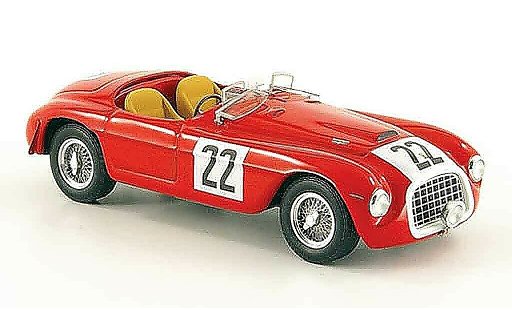 Ferrari 166 MM 1/43 Hot Wheels Elite barchetta no.22 24h le mans modelauto