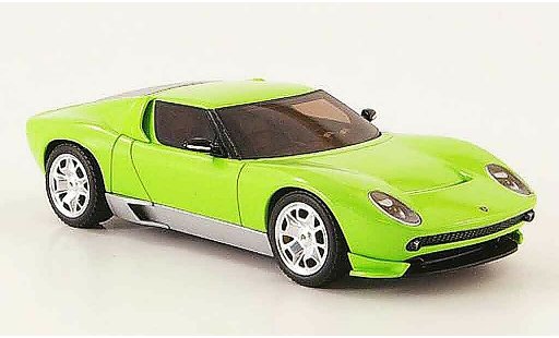 Lamborghini Miura Concept 1/43 Hot Wheels Elite groen modelauto