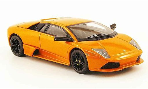 Lamborghini Murcielago LP640 1/43 Hot Wheels Elite oranje modelauto