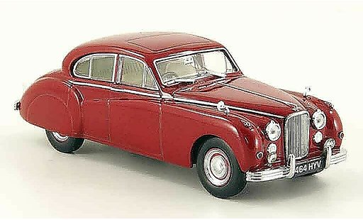 Jaguar MK 7 1/43 Oxford m rood queen mother modelauto