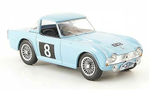 Triumph TR4 1962 1/43 Vanguards No.8 M.Sutcliffe / R.Fidler Alpenrally modelauto