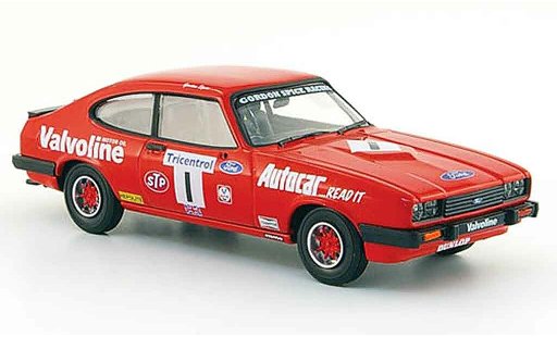 Ford Capri 3.0S 1/43 Vanguards MK III 3.0 S No.1 Autocar Valvoline BSCC 1978 modelauto