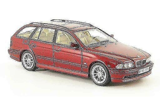 Bmw 520 touring 1/43 Neo i (E39) rood 2002 modelauto