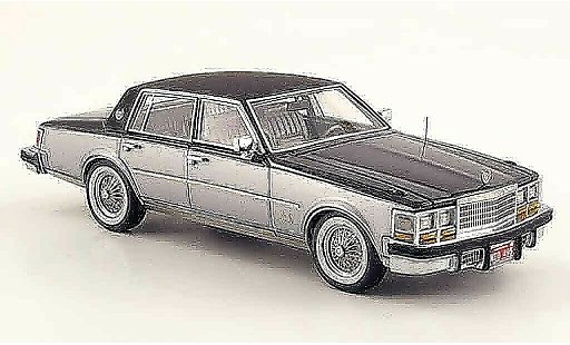 Cadillac Seville Elegante 1/43 Neo 1978 MK I zwart grijs metallic modelauto