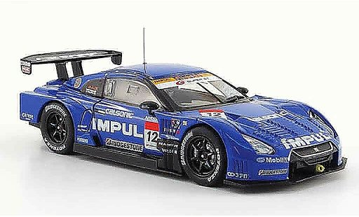 Nissan Skyline R35 1/43 Ebbro GTR No.12 Calsonic Impul Super GT 500 2009 modelauto
