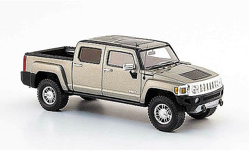 Hummer H3 H3T 1/43 Spark T beige 2008 modelauto