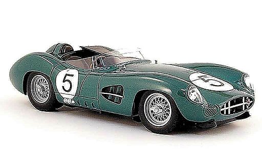 Aston Martin DBR1 course 1/18 Shelby Collectibles no.5 c.shelby winnaar 24h le mans 1959 modelauto