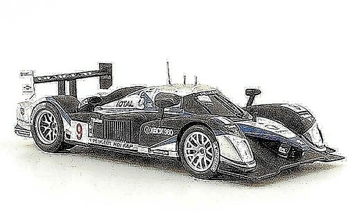 Peugeot 908 2009 1/43 Provence Moulage HDI FAP No.9 24h Le Mans modelauto