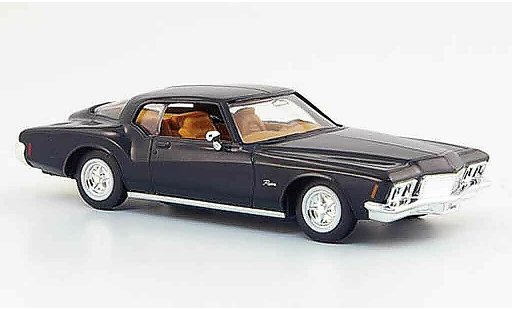 Buick Riviera Grand Sport 1/43 Yat Ming 1971 GS zwart modelauto