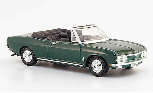 Chevrolet Corvair Coupe 1/43 Yat Ming Monza groen 1969 modelauto
