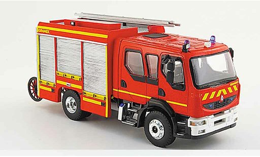 Renault Midlum Base 1/43 Eligor doppelkabine fpt franzosische pompier modelauto
