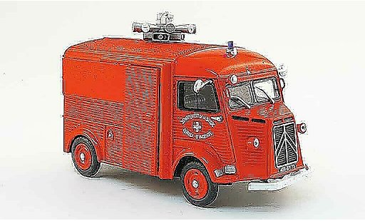 Citroen Type HY pompiers 1/43 Eligor bestelwagen pompier 1958 modelauto