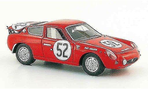 Fiat 700 Abarth 1/43 Spark S No.52 Demetz Bianchi 24h Le Mans 1962 modelauto