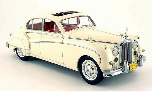 Jaguar MK 9 1/18 Neo wit lhd 1960 modelauto