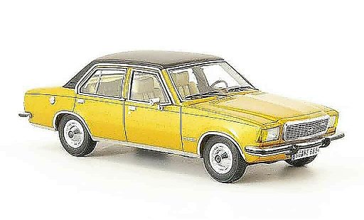 Opel Commodore B 1/43 Neo or zwart 4 turig 1973 modelauto