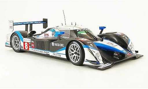 Peugeot 908 2009 1/18 Minichamps hdi fap no.8 total 24h le mans modelauto