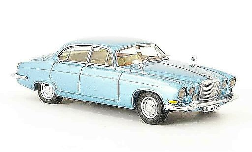 Jaguar MK 10 1/43 Neo blauw edition liavecee 300 1967 modelauto