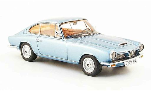 Glas 1700 GT 1/43 Neo blauw 1965 modelauto