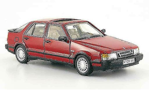 Saab 9000 Turbo 1/43 Neo rood edition liavecee 300 modelauto