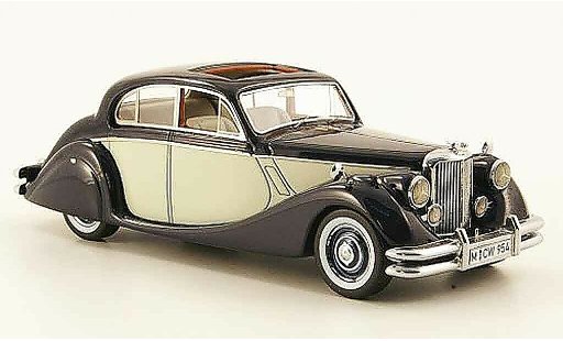 Jaguar MK 5 1/43 Neo blauw grijs edition liavecee 300 1950 modelauto