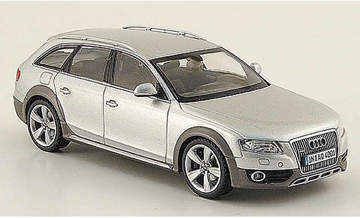 Audi A4 allroad 1/43 Schuco grijs 2009 modelauto