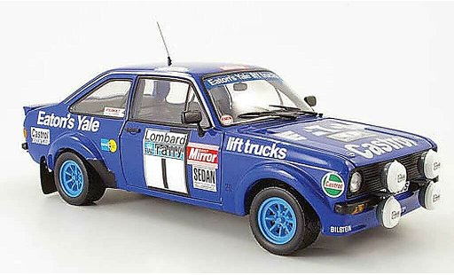 Ford Escort RS 1/18 Sun Star no.1 eaton yale winnaar rallye gb 1979 modelauto