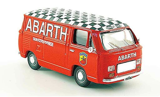 Fiat 900 Abarth 1/43 Pego T Rennservice bestelwagen 1979 modelauto