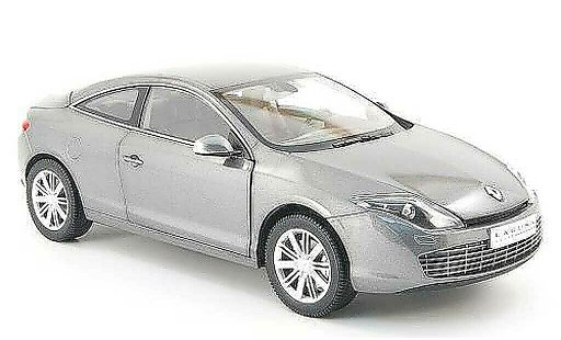 Renault Laguna Base 1/18 Norev coupe grijs 2008 modelauto