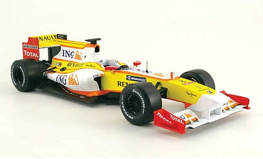 Renault F1 2009 1/18 Norev r 29 no.8 ing formule 1 modelauto