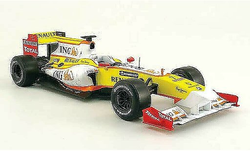 Renault F1 2009 1/18 Norev r 29 no.7 ing formule 1 showcar modelauto