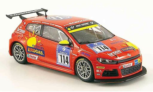 Volkswagen Scirocco GT24 1/43 Norev cgn no.114 24h nurburgring 2009 modelauto